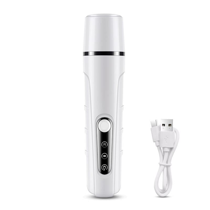 LEDライト付き 静音ペット電動爪やすり